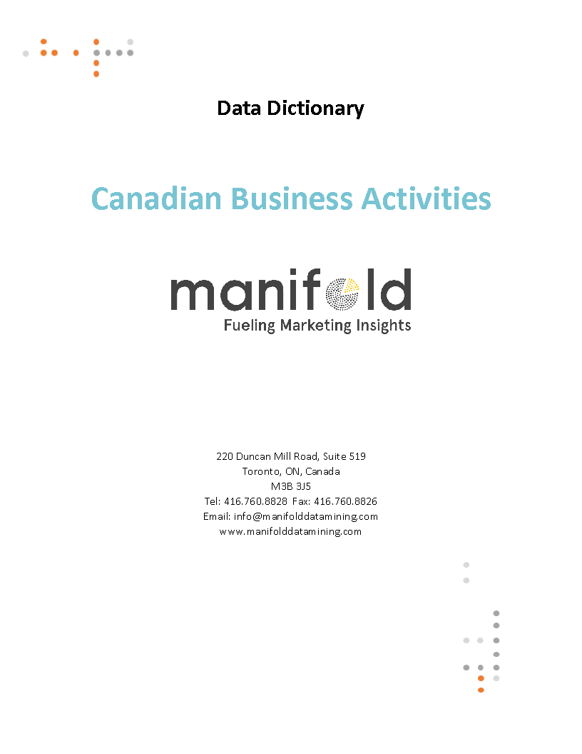 Canadian Business Activities
