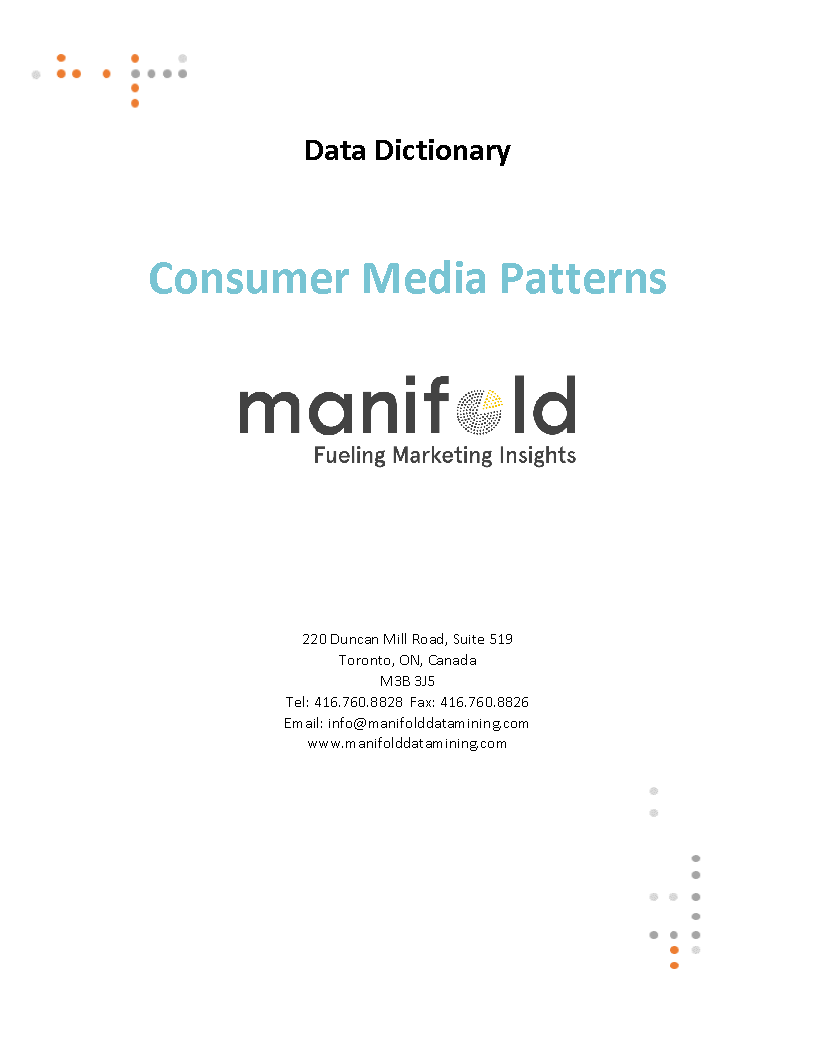 Consumer Media Patterns
