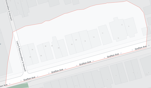 Example of an urban postal code in Toronto M6R 1C4 Postal Code